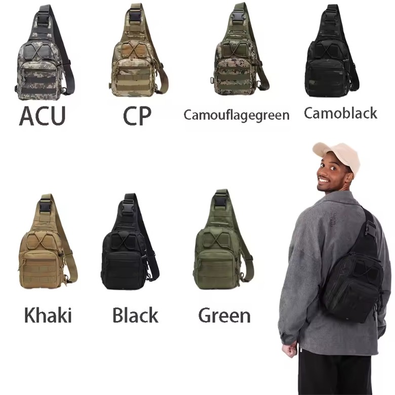 THURAM Tactical Sling Backpack – Outdoor EDC Shoulder Bag - Image 4