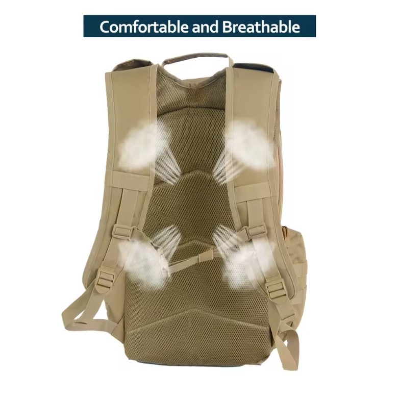 45L Tactical Waterproof Backpack – Outdoor Hiking & Camping Rucksack - Image 3