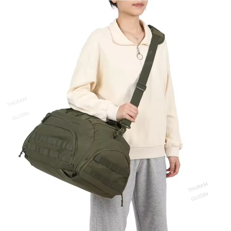 3-in-1 Tactical Gym Backpack – Travel & Sports with Shoe Compartment - Image 6