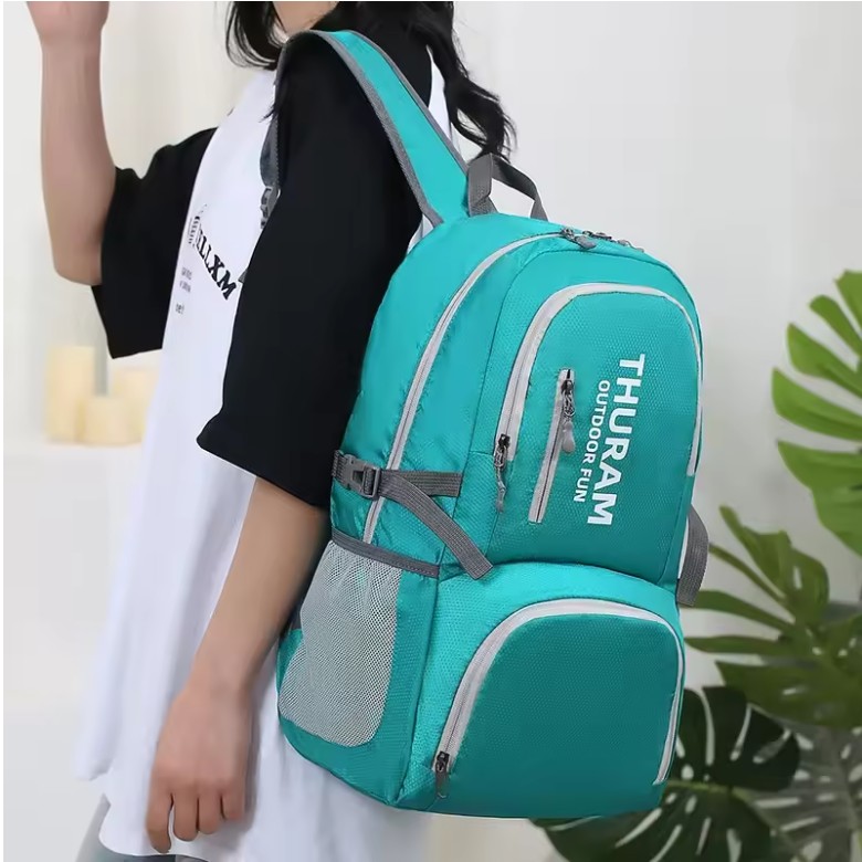 35L Waterproof Foldable Backpack – Lightweight Travel Daypack - Image 2